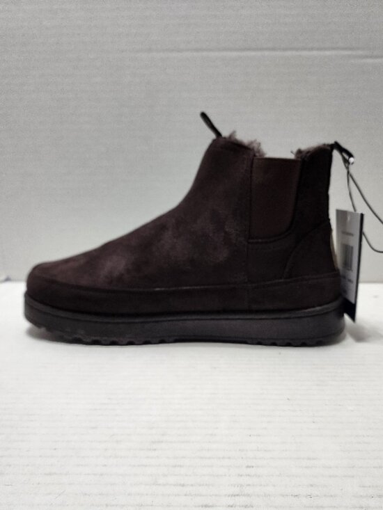 New White Mountain Isleworth Dark Brown Boot - Faux Suede & Fur - Size 8 main image 4